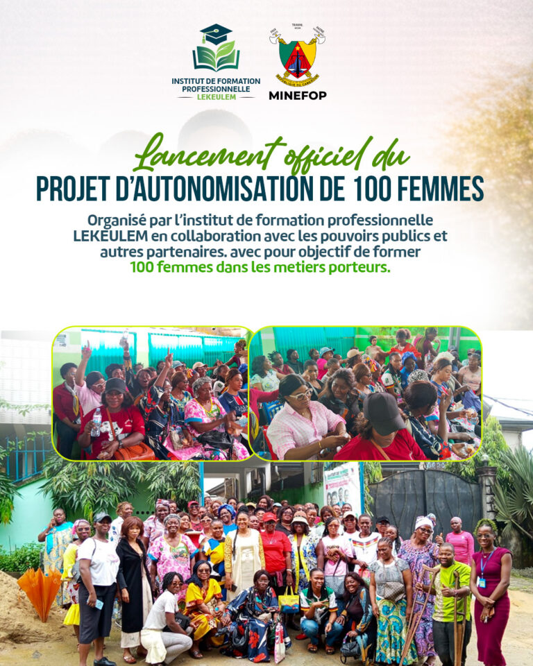 100 femmes, 100 parcours : une première étape vers un avenir meilleur